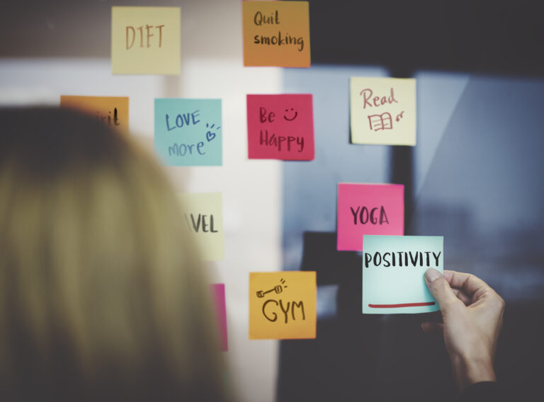 Positive affirmations to increase a positive mindset, think positively