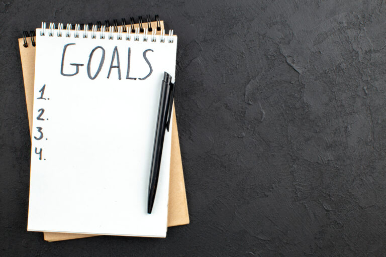 write down your goals, bring clarity